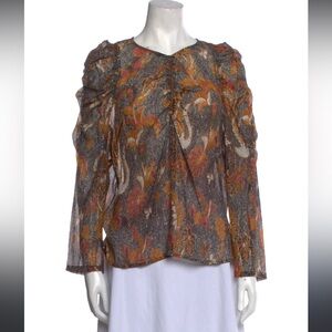 Ulla Johnson Posey Blouse - Amber